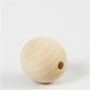 Wooden Beads d:30mm, 1pcs