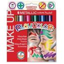 Näovärvid Playcolor 6tk, metallik