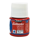 Setacolor Light fabrics 45ml/ 24 cardinal red