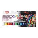 Solid Poster paint Playcolor One Metallic  12pcs set