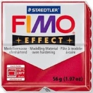 Polümeersavi FIMO Effect 57g, punane metallik