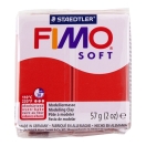 Polümeersavi FIMO Soft 57g, erepunane