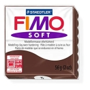 Polümeersavi FIMO Soft 57g, tumepruun