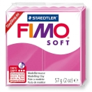Polümeersavi FIMO Soft 57g, vaarikapunane