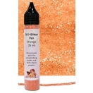 3D Glitter Pen 25ml/ Orange