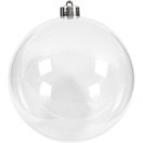 Bauble to decorate, plastic d-13.6cm