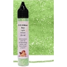 3D Glitter Pen 25ml/ light green
