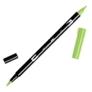 Calligraphy marker Tombow double nib, willow green