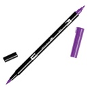 Calligraphy marker Tombow double nib, royal purple