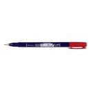 Calligraphy marker Tombow Fudenosuke, red