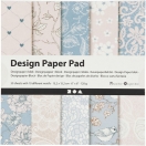 Design paper Pad 15x15cm, 50sheets 120gr
