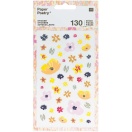 Kleepsud 4 lehte/ Crafted Flower Pink