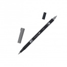 Kalligraafiline marker pintsel-pliiats Tombow N35, topelt ots, cool grey