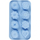Silicone Mould, hole size 40x45 mm, 25 ml, small cakes, 1pc