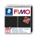 Polümeersavi FIMO Leather Effect 57g, must