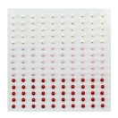 Self-Adhesive Pearls 3mm, 150pcs, pink