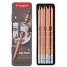 Drawing Pencils Bruynzeel Expression Graphite, 6pcs