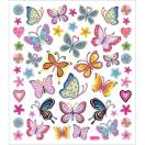 Stickers Butterflies , sheet 15x16,5 cm