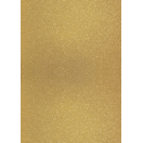 Glitter Card A4 dark gold