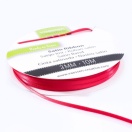 Satin Ribbon w 3mm, 10m/ red