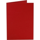 Cards, red, size 10.5x15cm