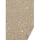 Nat.Card A4 220g stars gold