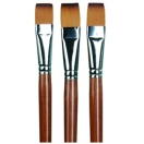 Pintsel k.sünteetiline lapik pikk nr. 01