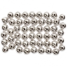 Wax Beads, D: 5 mm, hole size 0.7 mm, gold, 100pcs