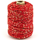 Cotton Twine cord, red-gold