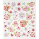 Stickers Flowers, sheet 15x16,5 cm