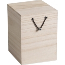 Wooden Box 10x 10 x 15 cm