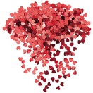 CONFETTI HEART MINI 10G RED