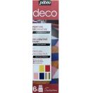 Acrylic Paint Deco 6x20ml, glossy