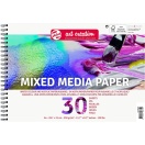 Mixed media plokk Talens A4 250g, 30l