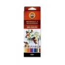 Watercolour Pencils Mondeluz, 18psc
