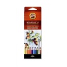 Watercolour Pencils Mondeluz, 18psc