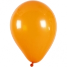 Balloons, D: 23 cm, orange, round, 10pcs