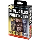 Premium metallic Block Printing assrted 3x100ml