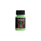 Glow in dark Fabric paint 59ml Green