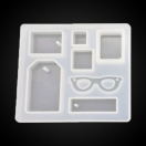 Silicone mould for necklace bits