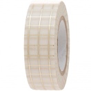 Disainteip 15mmx10m/ Xmas White-gold