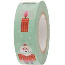 Paper Tape 15mmx10m/ Xmas Mint