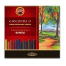 Õlipastelli komplekt Gioconda 24tk