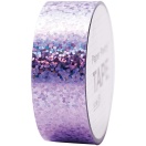 Disainteip Holographic 19mmx10m/ Dot lilac