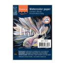 Florence , Watercolor paper Smooth Black A6 20pcs 300g