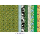 Making Couture Fabric Set kit Greens