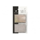 Gift tags 10pcs silver-glitter