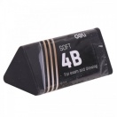 Scribe Infinite Nano Exam Eraser, black