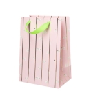 Gift bag Bunny Hop, pink, 18x26x12cm
