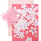 Kaardi valmistamise komplekt, Sakura, cherry blossom